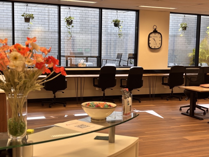 Your Space Hot Desk Benches